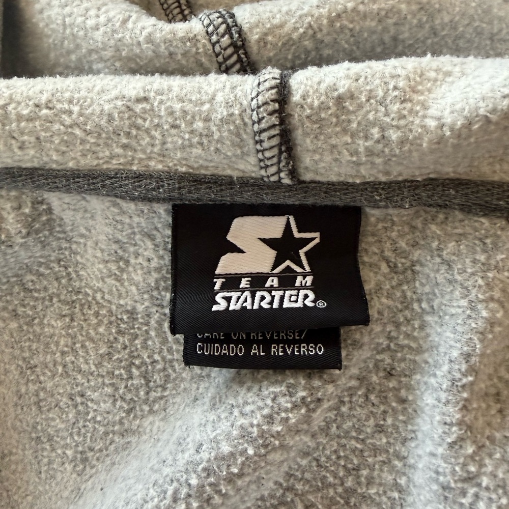 Michigan Gray Fleece Zip Up Hoodie - Picture 3 of 3